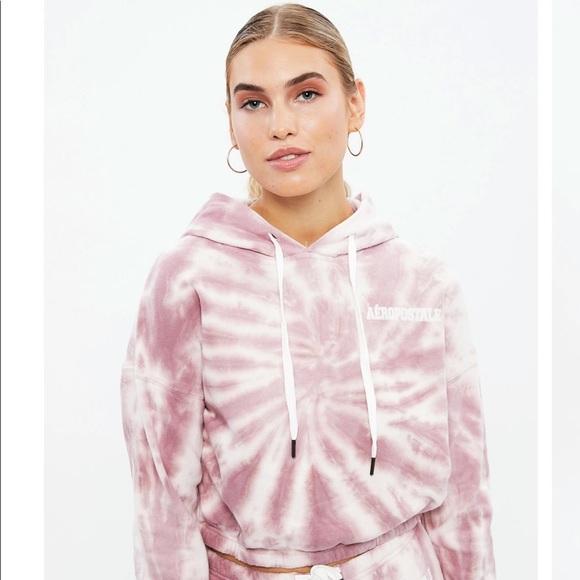 🆕Sz XL AEROPOSTALE TIE DYE PULLOVER HOODIE - Picture 1 of 9